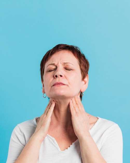 Применение лекарственных средств для лечения воспаленных лимфоузлов на шее